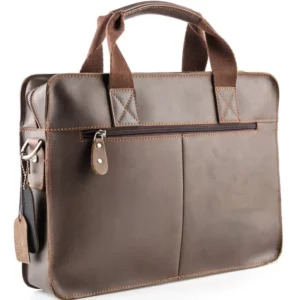 Brown Leather Bag | Genuine Leather